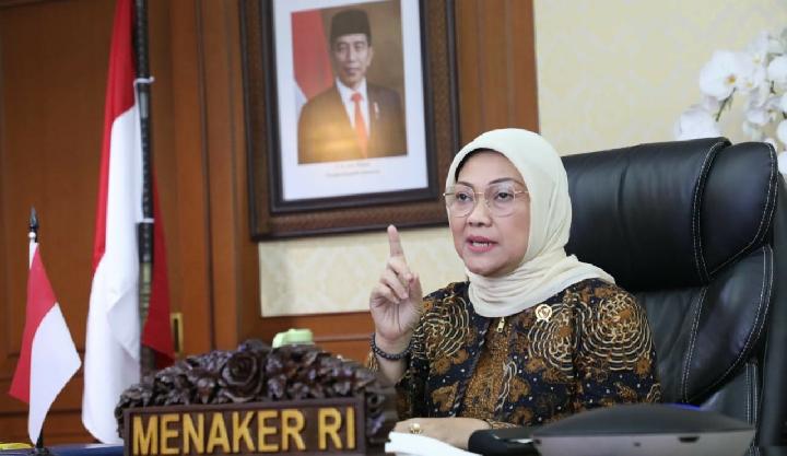 Doc : Menteri Ketenagakerjaan Ida Fauziyah.