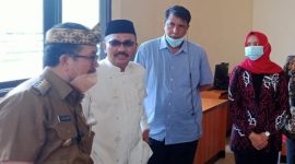 Foto : Bupati Cirebon, Imron bersama Tim Ahli Percepatan Pembangunan Daerah (TAPPD)/Ist