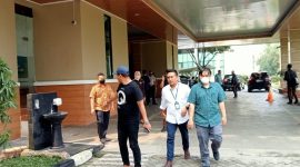Foto : Suasana di Gedung Bupati Bekasi, Rabu (30/3/2022).