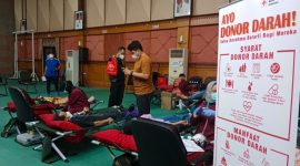 alang Merah Indonesia Kota Bekasi menyelenggarakan kegiatan donor darah yang diperuntukan untuk seluruh ASN dan NON – ASN.