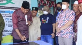 Turut Hadir Plt. Wali Kota Bekasi Tri Adhianto, Camat Mustikajaya, Sekcam Mustikajaya, Lurah Mustikajaya, Tokoh Agama, Tokoh Masyarakat, Babinsa dan Babinkamtibmas.
