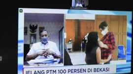 Pelaksana Tugas (Plt) Wali Kota Bekasi Tri Adhianto 