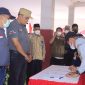 Tri Adhianto hadiri deklarasi komitmen bersama anti korupsi dalam rangka meningkatkan kualitas penyelenggaraan Pemerintahan yang baik (good goverment) dan pemerintahan yang bersih (clean goverment) yang bertempat di Kecamatan Mustikajaya Kota Bekasi. Rabu,(23/3/22).