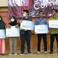 Foto :  Tri Adhianto Apresiasi Peserta Grand Final Standup Comedy Competition 
