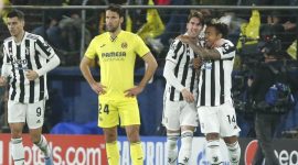 Link live streaming Juventus vs Villarreal saksikan di sini. (Foto: AP/Alberto Saiz).