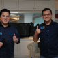Praktisi Media, Eko Ardi Nugraha bersama menteri BUMN Erick Thohir./ ist

