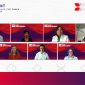 Foto : Deputi Bidang Kesetaraan Gender Kementerian PPPA, Lenny N. Rosalin, Chair G20 EMPOWER, Yessie D. Yosetya, Co- Chair G20 EMPOWER, Rinawati Prihatiningsih, Asisten Deputi Peningkatan Partisipasi Lembaga Profesi & Dunia Usaha Kemenpppa RI, Eko Novi, Advocate G20 Empower - B20 Indonesia Chairwoman dan CEO Sintesa Group, Shinta Kamdani, Advocate G20 Empower – Italy dari JLL Italy, Barbara Cominelli, Advocate G20 Empower Indonesia dari PT. Unilever Indonesia Tbk, Willy Saelan, G20 Empower Delegate Australia dari Infrastructure Australia, Romilly Madew, dan Chairman of the Executive Board of Aon Holdings B.V, Marguerite Soeteman Reijnen.