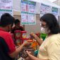 Foto : Kegiatan Bazaar Ramadhan dan Operasi Pasar Murah yang diselenggarakan memiliki maksud sebagai bentuk tindak langsung dari Dinas Perdagangan dan Perindustrian Kota Bekasi.
