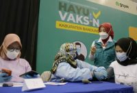 Foto : Dokumen giat vaksinasi.