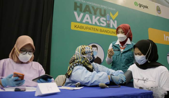 Foto : Dokumen giat vaksinasi.