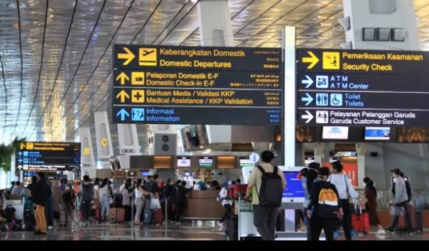 Ilustrasi Bandara Soekarno-Hatta. Indonesia masuk ke dalam travel advisory AS, dan negara tersebut melarang warganya ke Sulawesi Tengah dan Papua. (Sumber: Angkasa Pura II Via Kompas.com)
