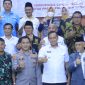Foto : Pelaksana Tugas (Plt) Wali Kota Bekasi Tri Adhianto halal bi halal bersama unsur Forkopimda, Kasdim, Wakapolres, Tokoh masyarakat.