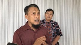 PELATIHAN BPS: Irwanto Ketua Tim Long Form SP2020, BPS Kabupaten Bekasi, saat diwawancarai Newsroom Diskominfosantik, di Hotel Sunerra Antero, Desa Mekarmukti, Kecamatan Cikarang Utara, pada Jum'at, (13/05/2022). 