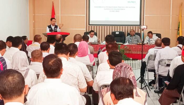 Foto : emerintah Kabupaten Majalengka melakukan sosialisasi ke setiap Kecamatan Dalam upaya mengoptimalkan pendapatan PBB.