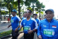 Foto : Pj Bupati Bekasi Dani Ramdan ingin di Kabupaten Bekasi ada kegiatan olahraga massal seperti lari marathon yang diikuti oleh berbagai lapisan masyarakat. 