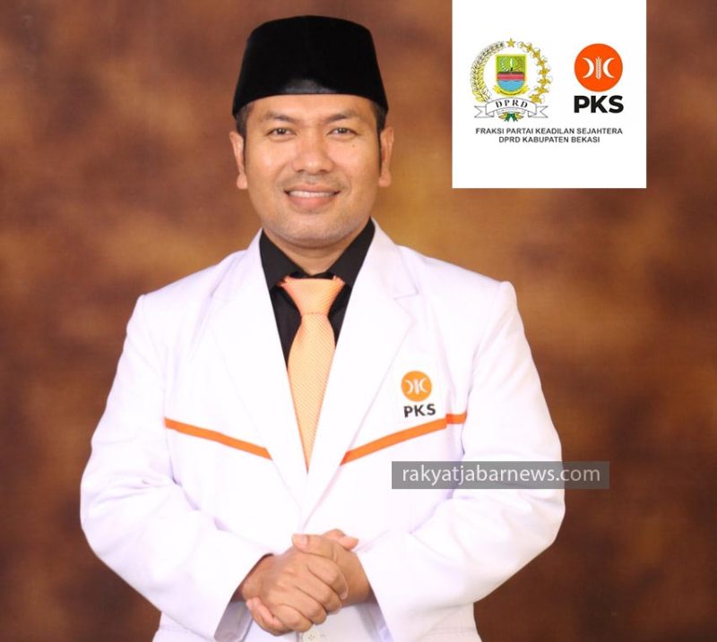 Foto : Ketua Fraksi Partai Keadilan Sejahtera (PKS) Kabupaten Bekasi, Uryan Riana/ rakyatjabarnews.com
