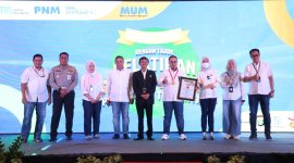 PT Permodalan Nasional Madani melakukan pelatihan safety riding kepada para Account Officer PNM Mekaar.