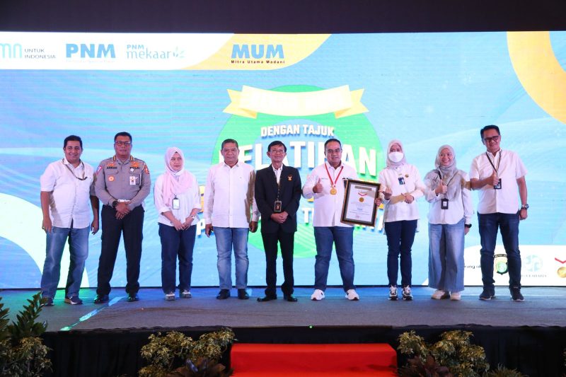 PT Permodalan Nasional Madani melakukan pelatihan safety riding kepada para Account Officer PNM Mekaar.