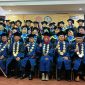 Foto Bersama : Sidang Terbuka Sekolah Tinggi Bahasa Asing  Bina Dinamika dan Akademi Manajemen Informatika dan Komputer (AMIK), wisuda sarjana strata satu (S1) & Diploma tiga (III).