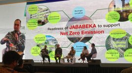 Keterangan foto : Agung Wicaksono selaku Managing Director, PT Jababeka Infrastruktur menyampaikan jika inisiatif ini akan membantu perusahaan di kawasan industri terbesar di Asia Tenggara. 