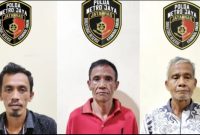 Tampang pembunuh berantai Bekasi dan Cianjur mulai dari kiri ke kanan antara lain Dede, Wowon atau Wawan dan Duloh (ist)