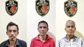 Tampang pembunuh berantai Bekasi dan Cianjur mulai dari kiri ke kanan antara lain Dede, Wowon atau Wawan dan Duloh (ist)