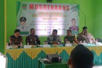 Musrenbangdes: Camat Bojongmangu, Agung Suganda setelah menghadiri acara Musrenbangdes dibeberapa desa wilayah kecamatan Bojongmangu pada Kamis (06/01).
