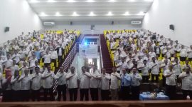 Badan Pendapatan Daerah (Bapenda) Kabupaten Bekasi menggelar kegiatan Sosialisasi dalam Penilaian & Pemberian Penghargaan Pengelolaan PBB-P2 Tingkat Kecamatan, Kelurahan dan Desa serta Perluasan Digitalisasi Daerah di Graha Pariwisata pada Rabu (08/03).
