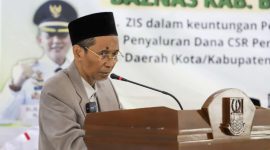 Ketua Baznas Kabupaten Bekasi, H. Samsul Bahri.