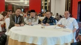 Ketua DPRD Kota Bekasi H.M. Saifuddaulah saat mengikuti Rapat Koordinasi bersama Asosiasi Dewan Perwakilan Rakyat Daerah Kota Seluruh Indonesia (ADEKSI) di Jakarta, Senin (3/4/2023).