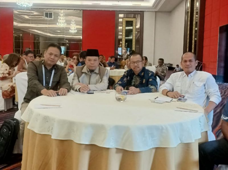 Ketua DPRD Kota Bekasi H.M. Saifuddaulah saat mengikuti Rapat Koordinasi bersama Asosiasi Dewan Perwakilan Rakyat Daerah Kota Seluruh Indonesia (ADEKSI) di Jakarta, Senin (3/4/2023).