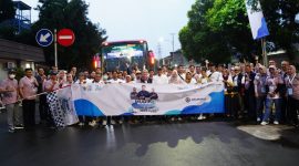 Jasa Marga mengerahkan 19 armada bus yang menuju ke berbagai daerah tujuan mudik di Jawa Tengah dan Jawa Timur, seperti Purwokerto, Semarang, Solo, Yogyakarta dan Surabaya.