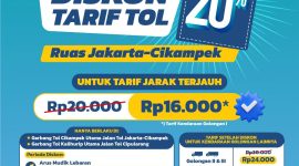 Diskon Tarif Tol.