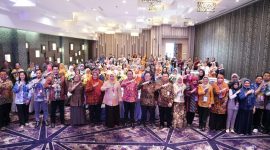 Pj Bupati Bekasi Dani Ramdan, saat deklarasi Layanan Kesehatan Berbasis NIK.