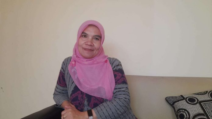 Kabid Pengendalian Barang Pokok dan Penting (Bapokting) Dinas Perdagangan Kabupaten Bekasi, Helmi Yenti

