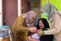 Kepala Desa Sindangmulya Selpia Indriyani 