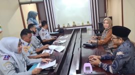 Alimudin S.Pd.I., M.Si., selaku Sekretaris Komisi II, DPRD Kota Bekasi dalam rapat bersama Dishub Kota Bekasi
