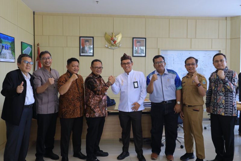 Kunjungan Pj Wali Kota Bekasi R Gani Muhamad ke Balai Besar Wilayah Sungai Citarum (BBWS)