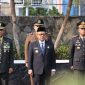 Menyambut HUT Ke-78 TNI AD, Pj. Wali Kota Bekasi R. Gani Muhammad Bersama Forkopimda Ziarah Makam dan Tabur Bunga di TMP Bulak Kapal.