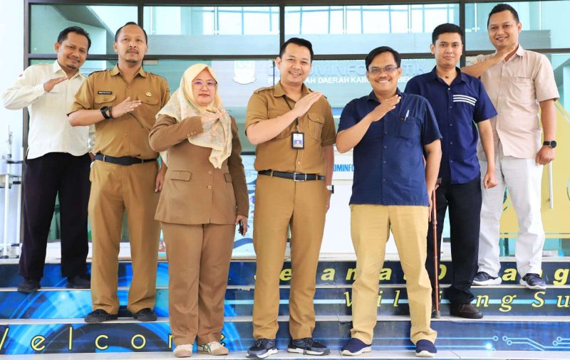 Kunjungan Dinas Kominfo Kota Tasikmalaya ke Diskominfosantik Kabupaten Bekasi, Selasa (15/11/2023).