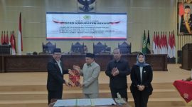 Rapat Paripurna DPRD Kabupaten Bekasi  menetapkan APBD Kabupaten Bekasi Tahun 2024 sebesar Rp 7,370 Triliun. 