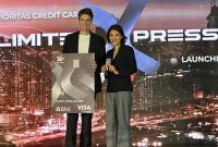 Direktur & Chief Commercial Consumer Officer XL Axiata, David Arcelus Oses (kiri) Bersama dengan SEVP Retail Digital Solutions BNI, Rian Eriana Kaslan (kanan) dalam acara kerja sama BNI XL Axiata di Jakarta pekan lalu. XL Axiata melalui XL PRIORITAS menjalin kerja sama strategis dengan PT Bank Negara Indonesia Tbk  (BNI) meluncurkan produk Co-Branding kartu kredit BNI – XL PRIORITAS untuk semua nasabah BNI dan pelanggan XL PRIORITAS. Melalui kerja sama ini, pemegang kartu BNI-XL PRIORITAS termasuk juga pelanggan XL PRIORITAS dapat menikmati berbagai penawaran menarik mulai dengan diskon 20% untuk tagihan PRIORITAS hingga 5 bulan dan beragam penawaran menarik lainnya. Penawaran mulai bisa didapatkan mulai 19 Desember 2023.
