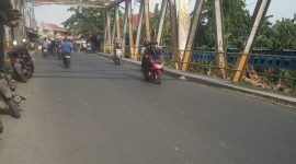 Foto Istimewa: Jembatan Babelan Kabupaten Bekasi pasca di perbaiki/ Hans.