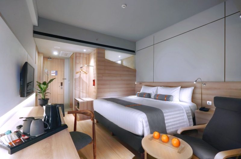 Interior : Room Hotel Harper Cikarang/ foto Istimewa 