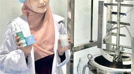 Ghina Mutiara Hanum pemilik brand Herbiglow dan Skinspace./ Foto Istimewa.
