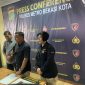 Kasatreskrim Polres Metro Bekasi Kota, AKBP Muhamad Firdaus Saat memberikan keterangan tersangka kasus KDRT Oknum ASN (doc.net)
