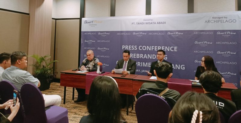 Sesi Prescon: Perubahan nama Quest Prime Cikarang menandai langkah besar, menawarkan berbagai fasilitas modern, layanan terbaik, dan suasana yang nyaman, Selasa 16 Januari 2024.
