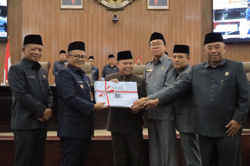 Rapat Paripuna DPRD Kota Bekasi.