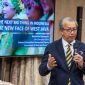 Badan Pengelola Kawasan Rebana Bernardus Djonoputro bersama Kementerian parawisata dan Ekonomi Kreatif Republik Indonesia saat memperkenalkan Kawasan Metropolitan Rebana dalam Investment Meeting di Moscow Russia.