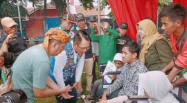 Kegiatan Botram di Kecamatan Cikarang Barat.